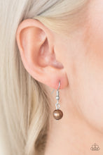 Load image into Gallery viewer, Rockefeller Romance Brown Necklace Paparazzi Accessories