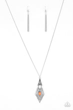 Load image into Gallery viewer, Just A Mirage Orange Necklace Paparazzi Accessories