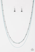 Load image into Gallery viewer, Colorfully Chic Blue Necklace Paparazzi Accessories