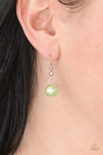 Load image into Gallery viewer, Blissfully Bridesmaid - Green Pearl Necklace Paparazzi Accessories