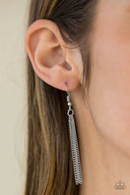 Load image into Gallery viewer, Alpha Glam Silver Necklace Paparazzi Accessories