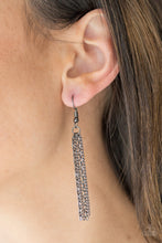 Load image into Gallery viewer, Alpha Attitude Black Necklace Paparazzi Accessories