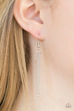 Load image into Gallery viewer, Alpha Glam White Necklace Paparazzi Accessories