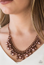 Load image into Gallery viewer, Imperial Idol Copper Necklace Paparazzi Accessories