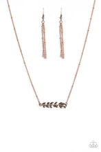 Load image into Gallery viewer, Beautifully Branching Copper Necklace Paparazzi Accessories