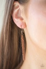 Load image into Gallery viewer, Beautifully Branching Copper Necklace Paparazzi Accessories