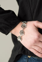 Load image into Gallery viewer, Nip It In The ROSEBUD Silver Bracelet Paparazzi Accessories