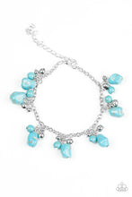 Load image into Gallery viewer, Mountain Mamba Blue Bracelet Paparazzi Accessories