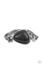 Load image into Gallery viewer, Badlands Bounty Black Stone Bracelet Paparazzi Accessories
