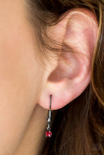 Load image into Gallery viewer, Fashion Peak Red Gunmetal Necklace Paparazzi Accessories