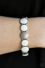 Load image into Gallery viewer, Bubble Blast White Bracelet Paparazzi Accessories