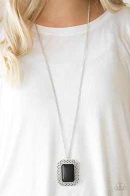 Peaceful Plains Black Necklace Paparazzi Accessories