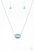 Load image into Gallery viewer, Anything Glows Blue Moonstone Necklace Paparazzi Accessories