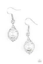 Load image into Gallery viewer, Westminster Waltz White Pearl Earring Paparazzi Accessories