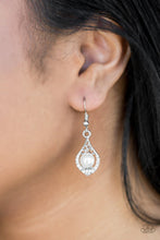 Load image into Gallery viewer, Westminster Waltz White Pearl Earring Paparazzi Accessories