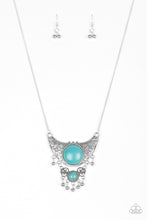 Load image into Gallery viewer, Summit Style Blue Necklace Paparazzi Accessories