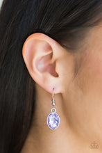 Load image into Gallery viewer, Oceans Away Purple Earring Paparazzi Accessories