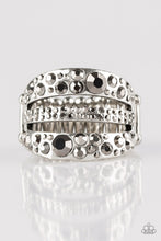 Load image into Gallery viewer, Stacks On Stacks On Stacks Silver Ring Paparazzi Accessories