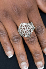 Load image into Gallery viewer, Dizzy Demure Silver Ring Paparazzi Accessories