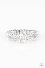 Load image into Gallery viewer, Ever Elegant White Ring Paparazzi Accessories