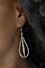 Load image into Gallery viewer, Flashy Fashion Black Seed Bead Necklace Paparazzi Accessories