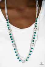 Load image into Gallery viewer, High Standards Blue Necklace Paparazzi Accessories