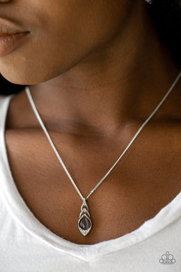 First Class Flier Silver Necklace Paparazzi Accessories