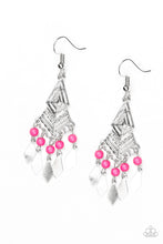 Load image into Gallery viewer, Island Import Pink Earrings Paparazzi Accessories