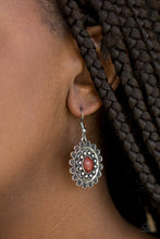 Load image into Gallery viewer, Summer Blooms Brown Earring Paparazzi Accessories