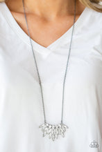 Load image into Gallery viewer, Crowning Moment Black Gunmetal Necklace Paparazzi Accessories