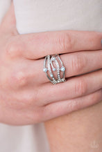 Load image into Gallery viewer, Magnificently Mermaid Blue Pearl Ring Paparazzi Accessories