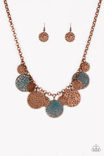 Load image into Gallery viewer, Treasure Huntress Copper Necklace Paparazzi Accessories