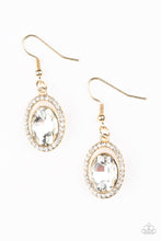 Load image into Gallery viewer, Imperial Shine-ness Gold Earring Paparazzi Accessories