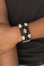 Load image into Gallery viewer, Undeniably Dapper Black Bracelet Paparazzi Accessories
