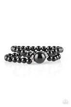 Load image into Gallery viewer, Romantic Redux Black Bracelet Paparazzi Accessories