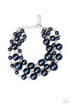 Load image into Gallery viewer, Until The End of Timeless Blue Pearl Bracelet Paparazzi Accessories