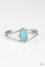 Load image into Gallery viewer, Western Wanderer Blue Bracelet Paparazzi Accessories