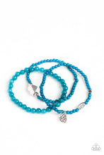 Load image into Gallery viewer, Really Romantic Blue Bracelet Paparazzi Accessories