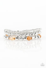 Load image into Gallery viewer, Babe-alicious Brown Stretchy Bracelet Paparazzi Accessories