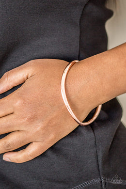Awesomely Asymmetrical Copper Bracelet Paparazzi Accessories
