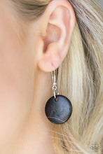 Load image into Gallery viewer, Costa Maya Majesty Black Wooden Necklace Paparazzi Accessories