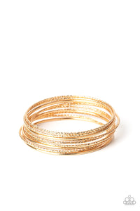 Bangles,gold,Bangle Babe - Gold Bangle Bracelets