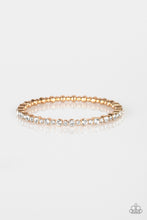 Load image into Gallery viewer, Seven Figure Fabulous Gold Bangle Bracelet Paparazzi Accessories