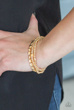 Load image into Gallery viewer, Hello Beautiful Gold Bracelet Paparazzi Accessories