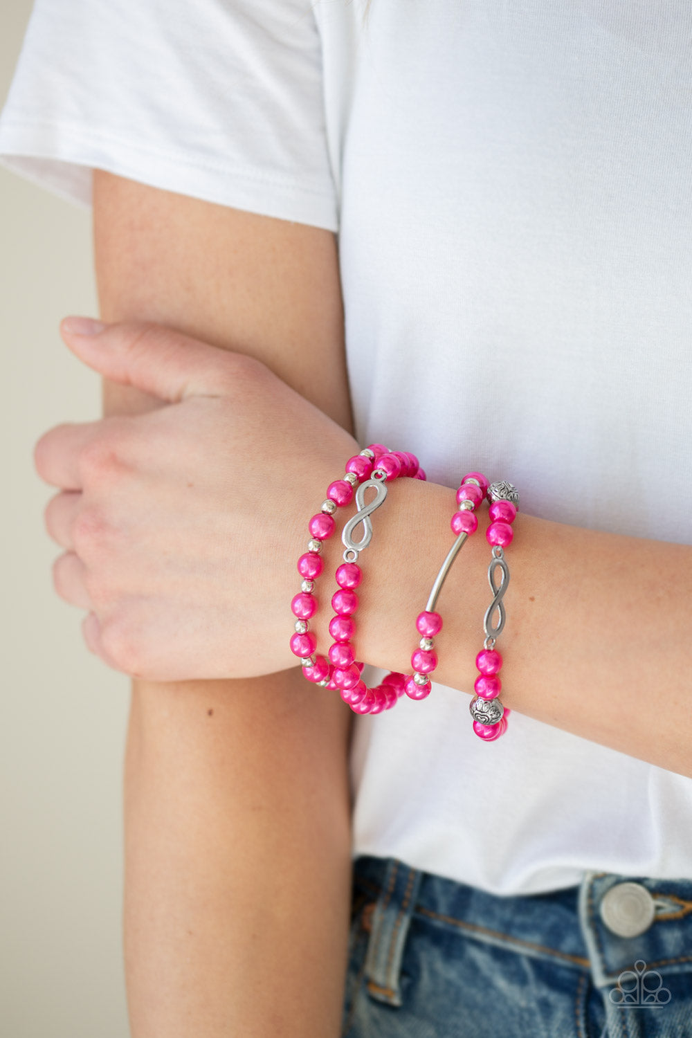 Limitless Luxury - Pink Bracelet Paparazzi Accessories