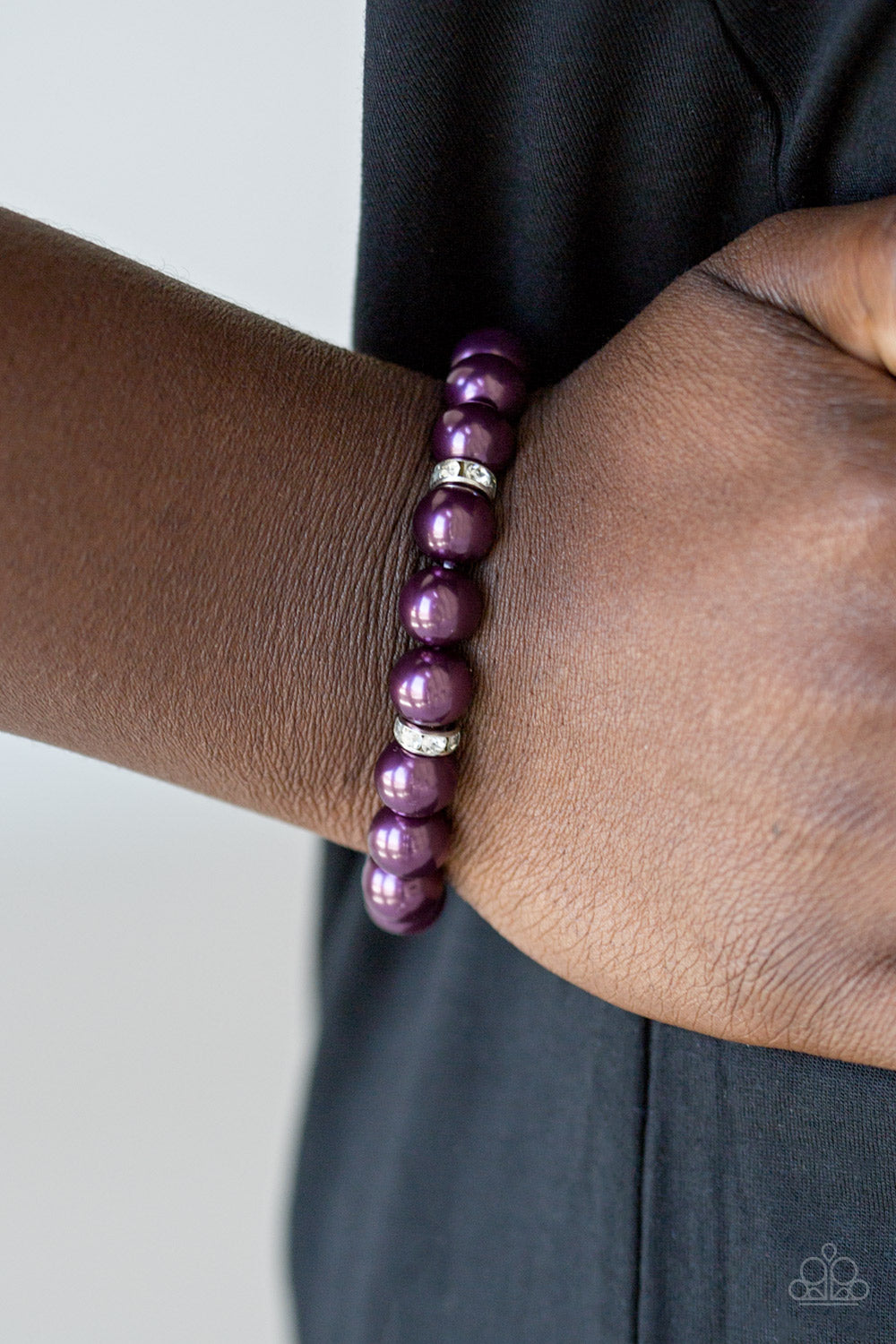 Exquisitely Elite Purple Pearl Bracelet Paparazzi Accessories