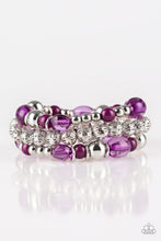 Load image into Gallery viewer, Malibu Marina Purple Bracelet Paparazzi Accessories