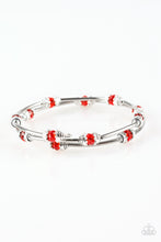 Load image into Gallery viewer, Into Infinity Red Bracelet Paparazzi Accessories