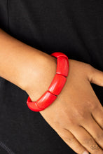 Load image into Gallery viewer, Peace Out Red Bracelet Paparazzi Accessories