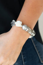 Load image into Gallery viewer, Here I Am Silver Bracelet Paparazzi Accessories